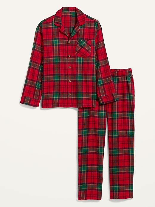 Image number 3 showing, Plaid Flannel Pajama Set