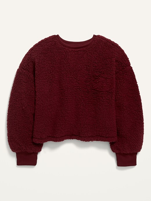 Old navy outlet fuzzy sweatshirt