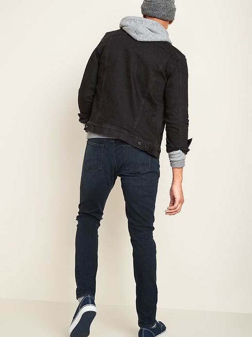 Super Skinny Built-In Flex Max Dark-Wash Jeans for Men | Old Navy