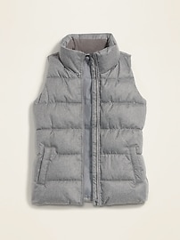 View large product image 3 of 3. Frost-Free Textured Puffer Vest for Women