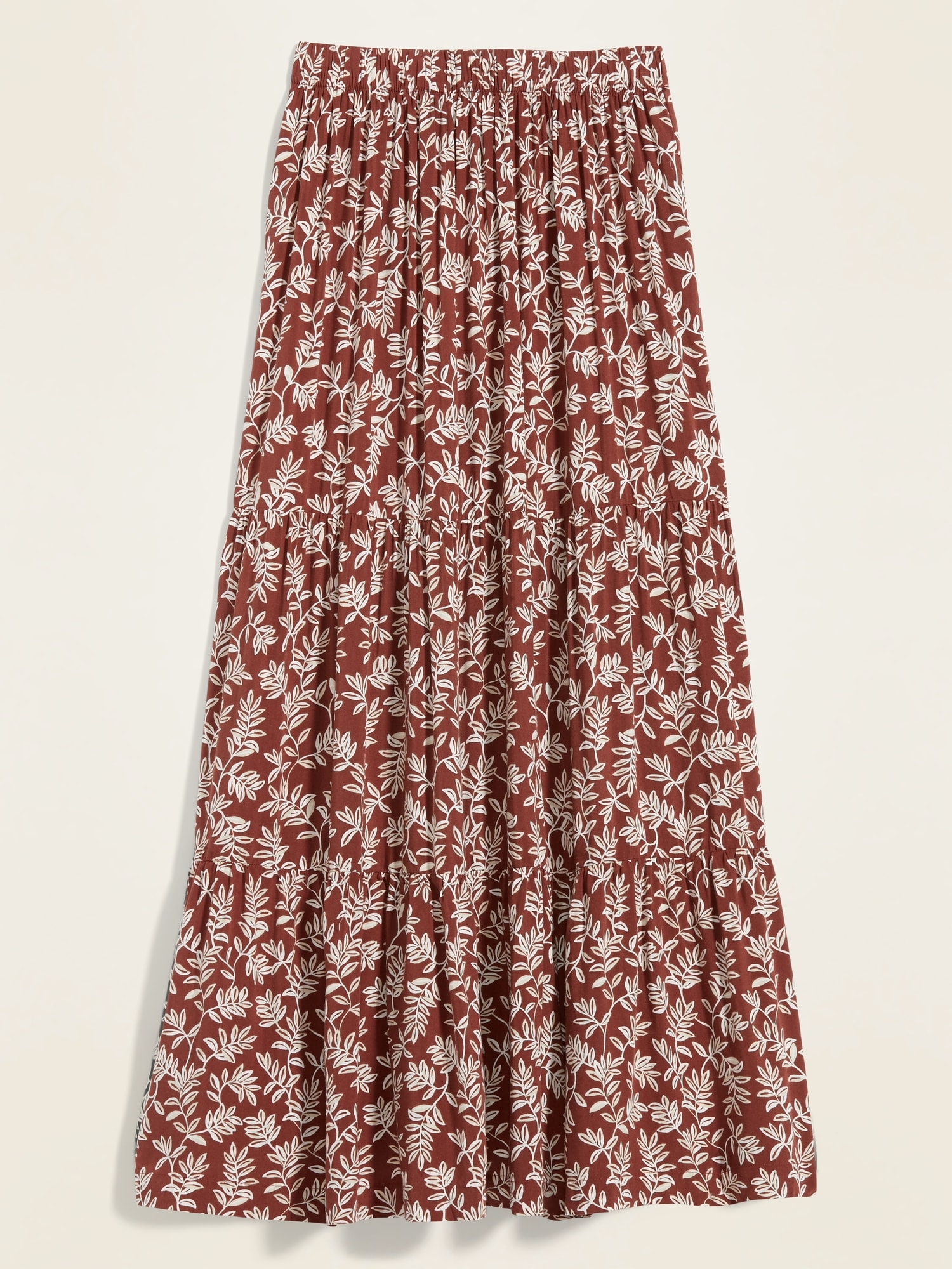 Printed Tiered-Hem Maxi Skirt for Women | Old Navy