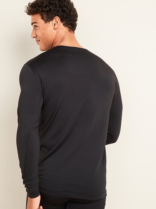 Image number 2 showing, Go-Dry Cool Odor-Control Long-Sleeve Base Layer Tee