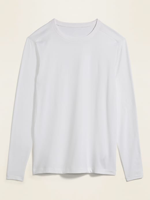 View large product image 2 of 2. Go-Dry Cool Odor-Control Long-Sleeve Base Layer Tee