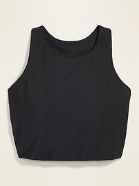 View large product image 3 of 3. Light Support PowerSoft Plus-Size Long-Line Sports Bra