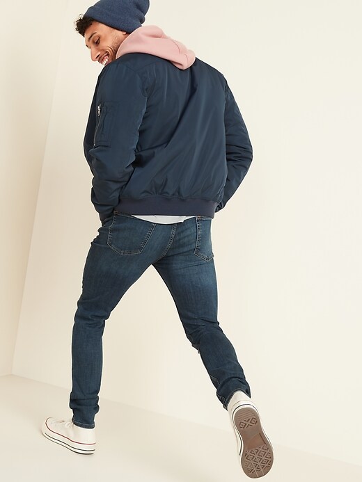 Image number 2 showing, Super Skinny Built-In Flex Max Medium-Wash Jeans