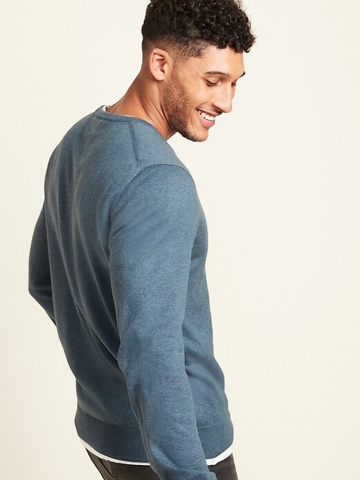 Image number 2 showing, Soft-Washed V-Neck Sweater