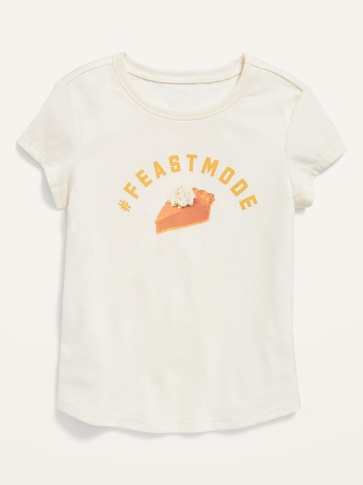 View large product image 1 of 1. Holiday Graphic Tee for Toddler Girls