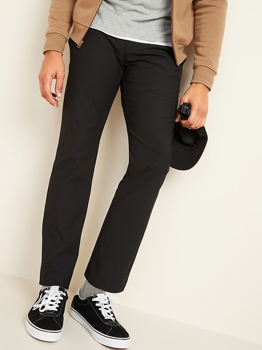 View large product image 1 of 2. Straight Go-Dry Cool Hybrid Chino Pants
