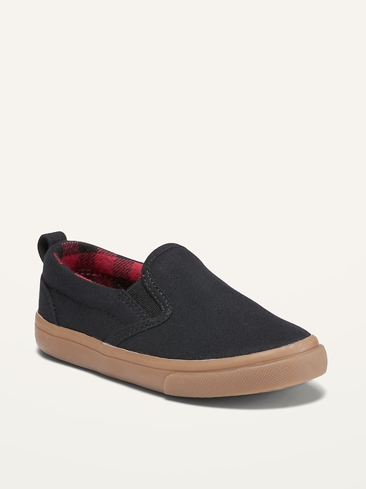 Image number 1 showing, Unisex Canvas Slip-Ons for Toddler