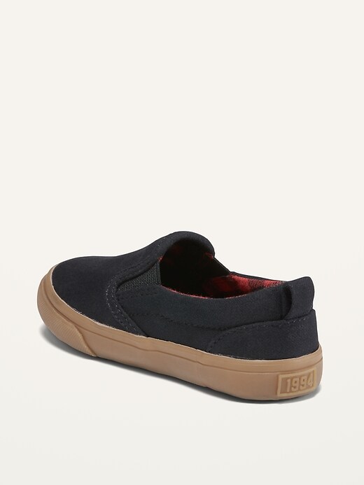 Image number 3 showing, Unisex Canvas Slip-Ons for Toddler