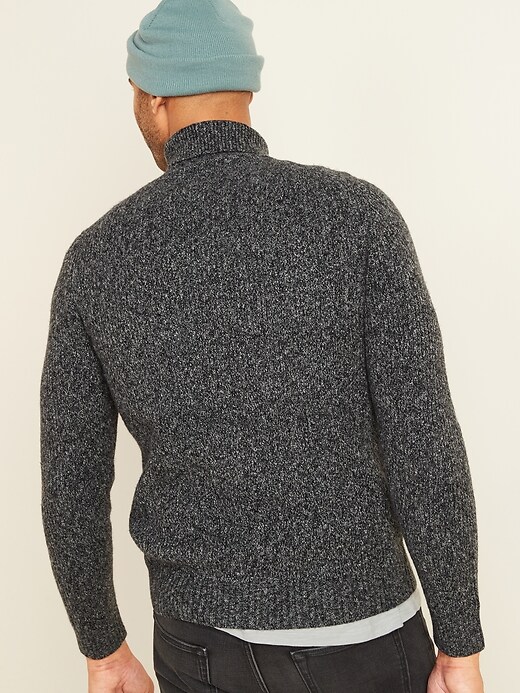 Image number 2 showing, Textured Roll-Neck Sweater