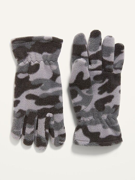 View large product image 1 of 1. Gender-Neutral Performance Fleece Gloves For Kids