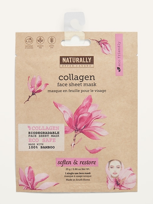 View large product image 1 of 1. Naturally Upper Canada&#174 Face Sheet Mask