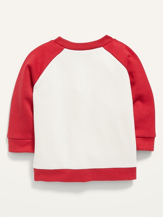 View large product image 2 of 2. Unisex Valentine-Graphic Crew-Neck Sweatshirt for Baby