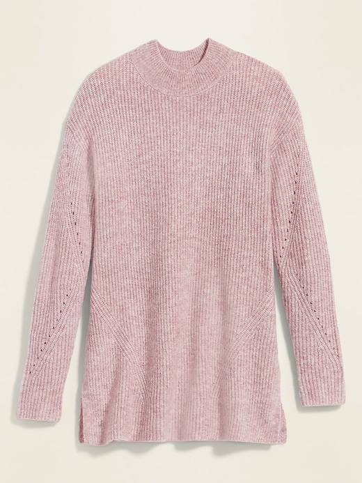 Cozy Textured Tunic Sweater for Women | Old Navy