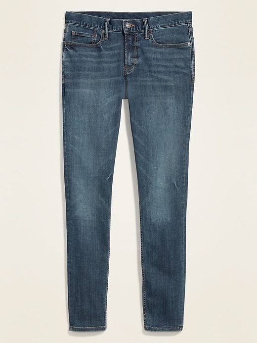 Image number 4 showing, Super Skinny Built-In Flex Max Medium-Wash Jeans