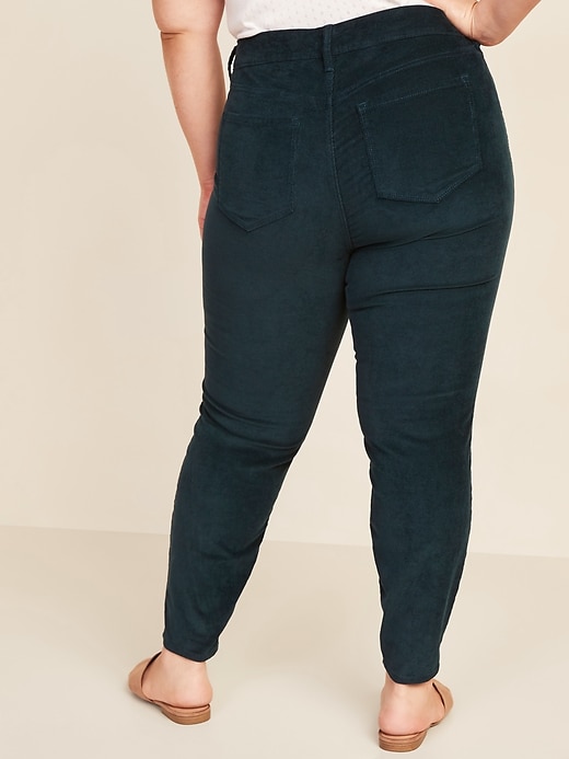 High Waisted Secret Slim Pockets Rockstar Super Skinny Plus Size Corduroy Pants Old Navy 4693