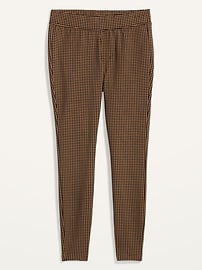 View large product image 3 of 3. High-Waisted Stevie Printed Ponte-Knit Pants