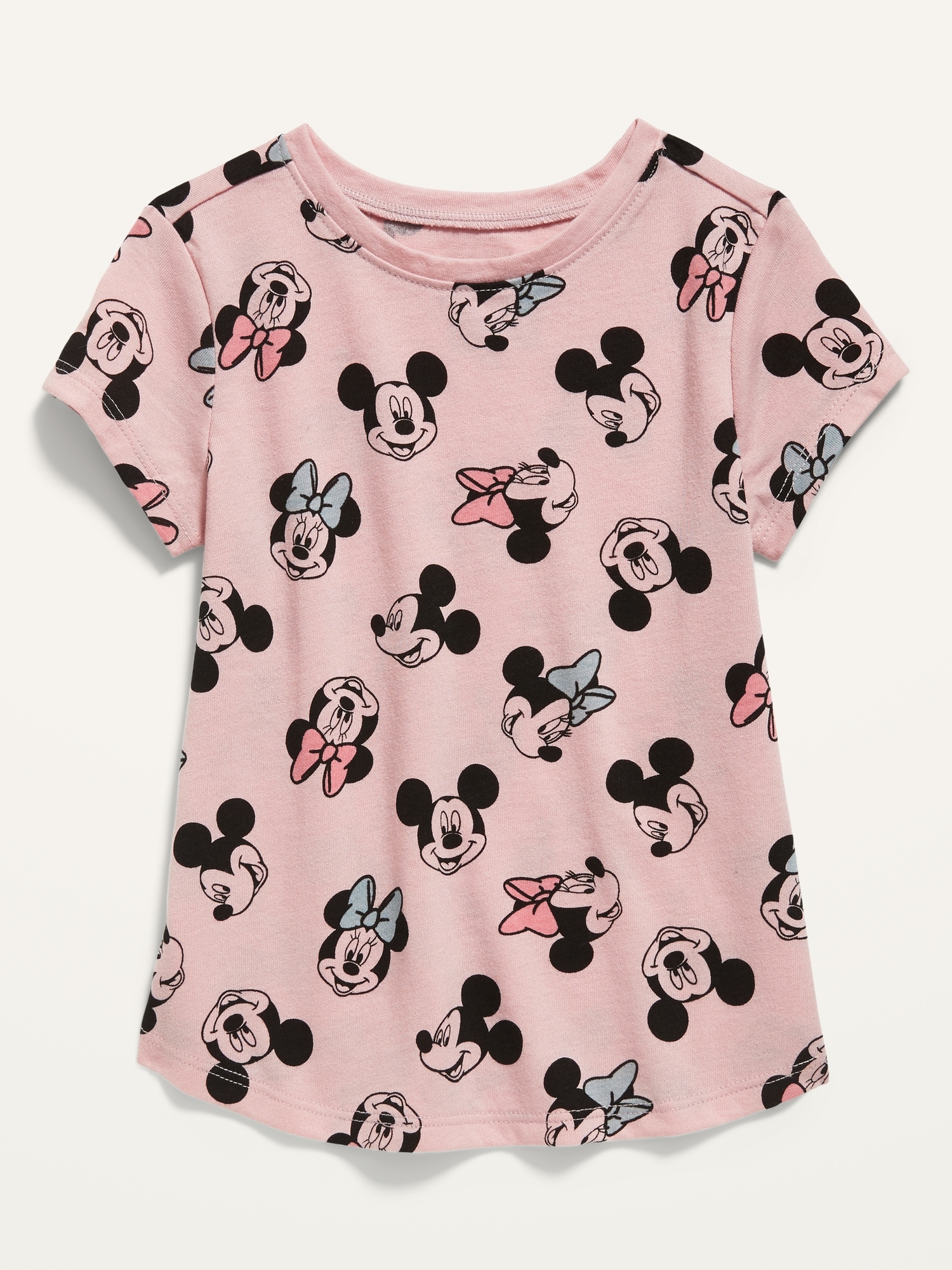 Disney© Mickey and Minnie Graphic Short-Sleeve Tee for Toddler Girls ...