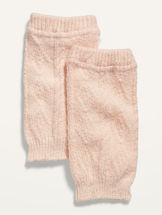 View large product image 1 of 1. Cable-Knit Leg Warmers for Baby