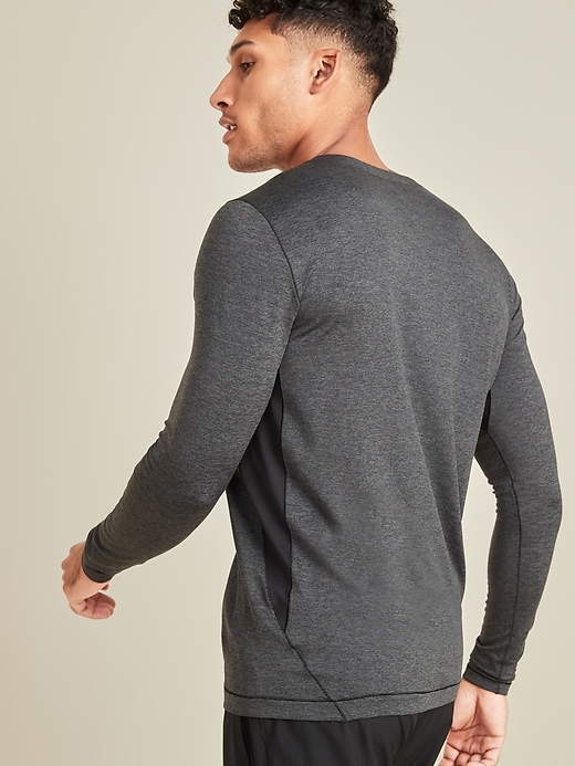 Image number 2 showing, Go-Dry Cool Odor-Control Long-Sleeve Base Layer Tee