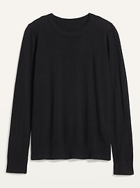 View large product image 3 of 3. Lightweight Crew-Neck Sweater for Women
