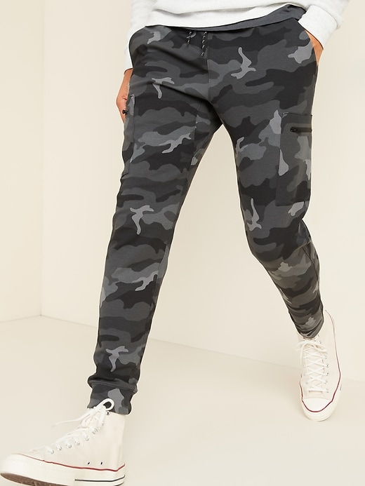 View large product image 1 of 3. Dynamic Fleece Cargo Jogger Sweatpants