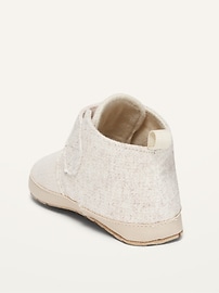 View large product image 3 of 4. Unisex Secure-Close Felt High Tops for Baby