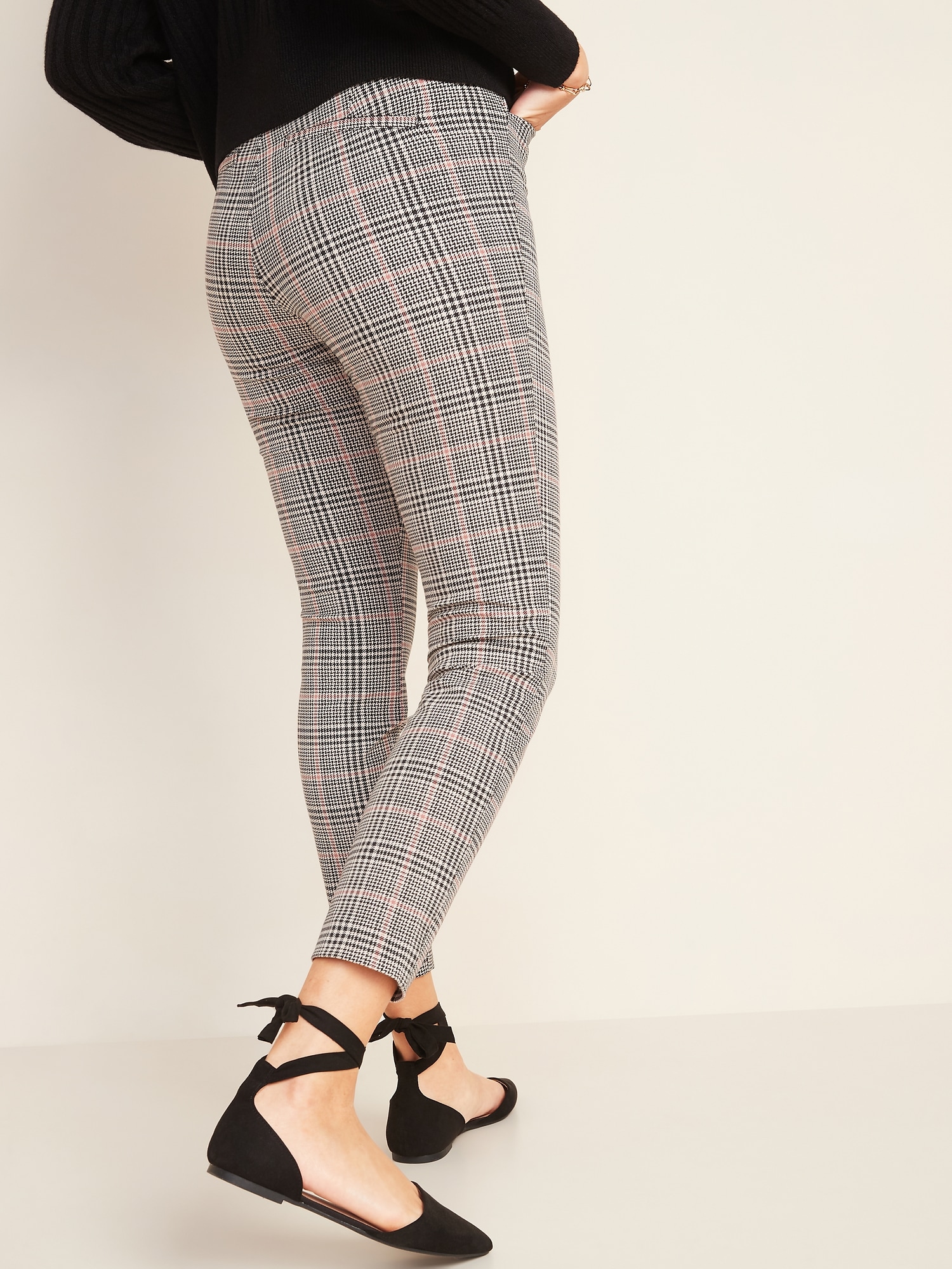 High-Waisted Patterned Pixie Skinny Ankle Pants for Women | Old Navy