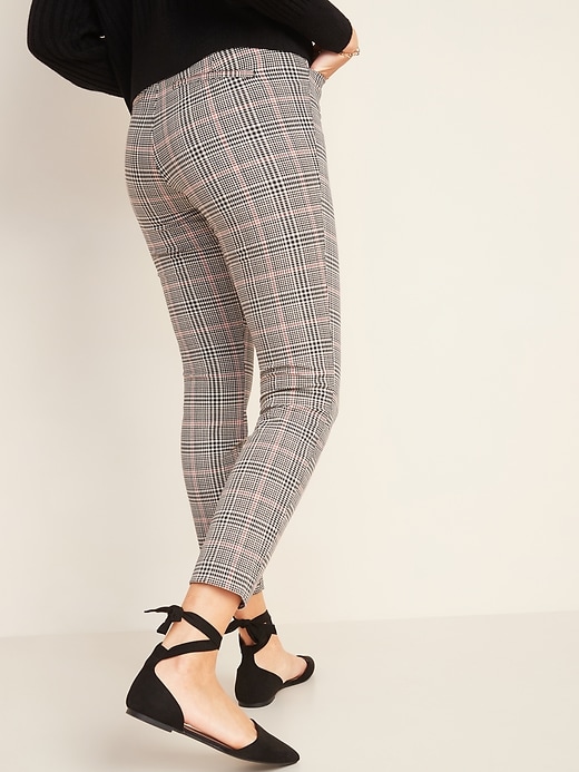 High-Waisted Patterned Pixie Skinny Ankle Pants for Women | Old Navy