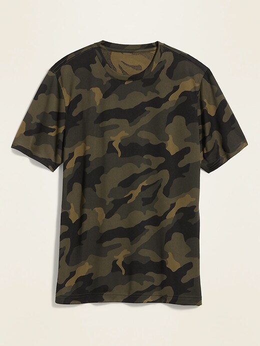 Image number 4 showing, Go-Dry Cool Odor-Control Core Camo Tee