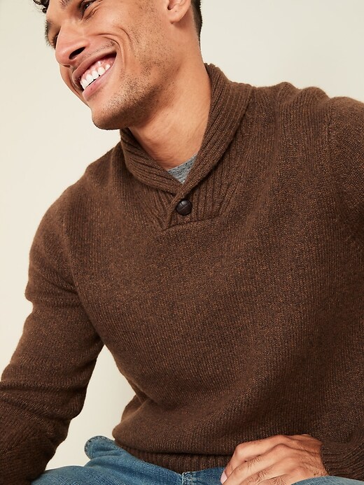 Image number 3 showing, Shawl-Collar Sweater