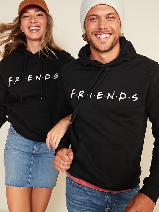 View large product image 1 of 2. Friends&#153 Graphic Gender-Neutral Pullover Hoodie for Adults