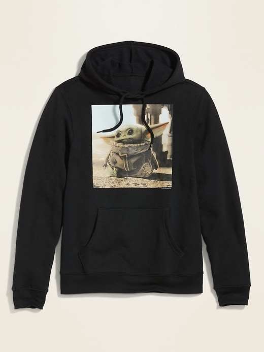 View large product image 2 of 2. Star Wars: The Mandalorian&#153 The Child Gender-Neutral Pullover Hoodie for Adults