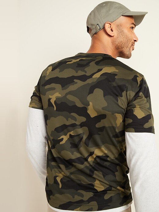 Image number 2 showing, Go-Dry Cool Odor-Control Core Camo Tee