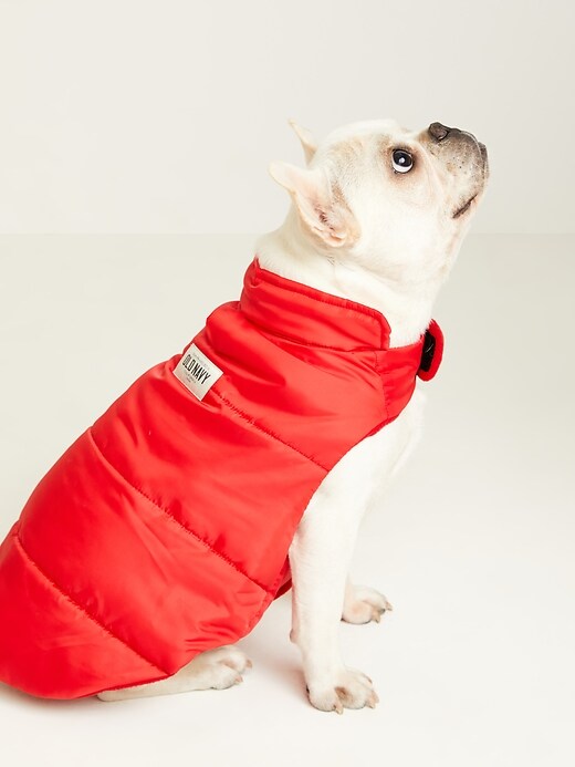 View large product image 1 of 2. Cozy Puffer Jacket for Pets