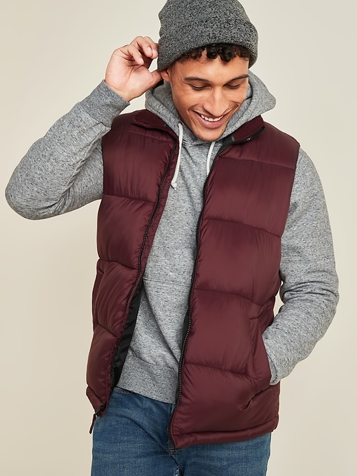 Old Navy - Frost-Free Quilted Puffer Vest for Men