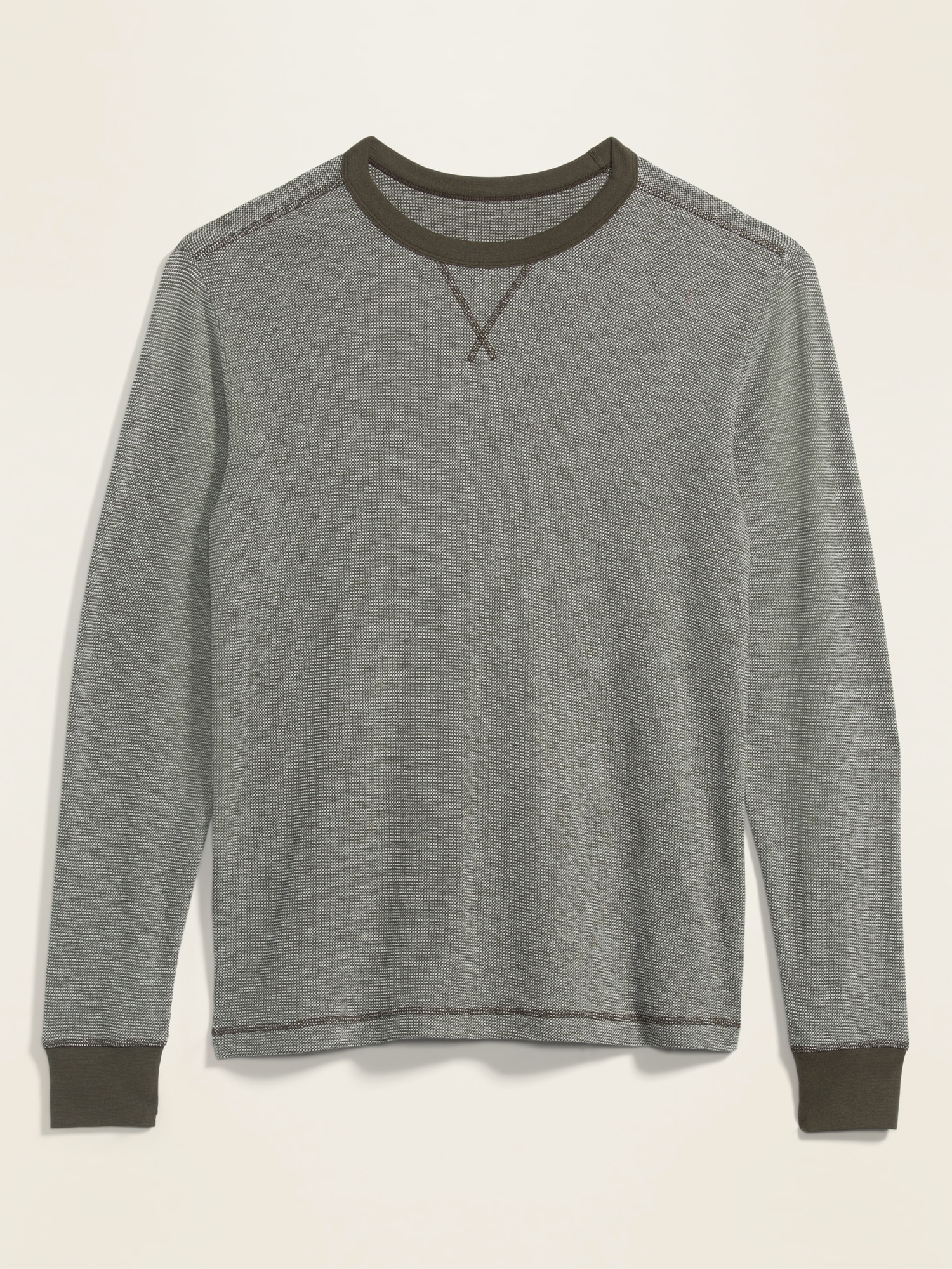 Soft-Washed Thermal-Knit Long-Sleeve Tee | Old Navy