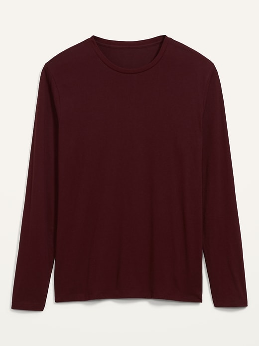Image number 4 showing, Soft-Washed Crew-Neck Long-Sleeve Tee