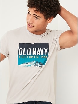 Soft-Washed Logo-Graphic Tee | Old Navy