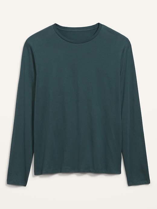 Image number 4 showing, Soft-Washed Crew-Neck Long-Sleeve Tee