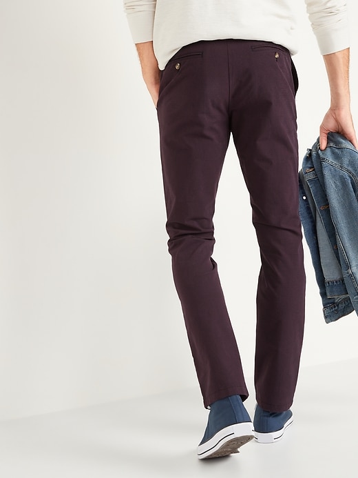 View large product image 2 of 3. Slim Ultimate Built-In Flex Textured Chino Pants