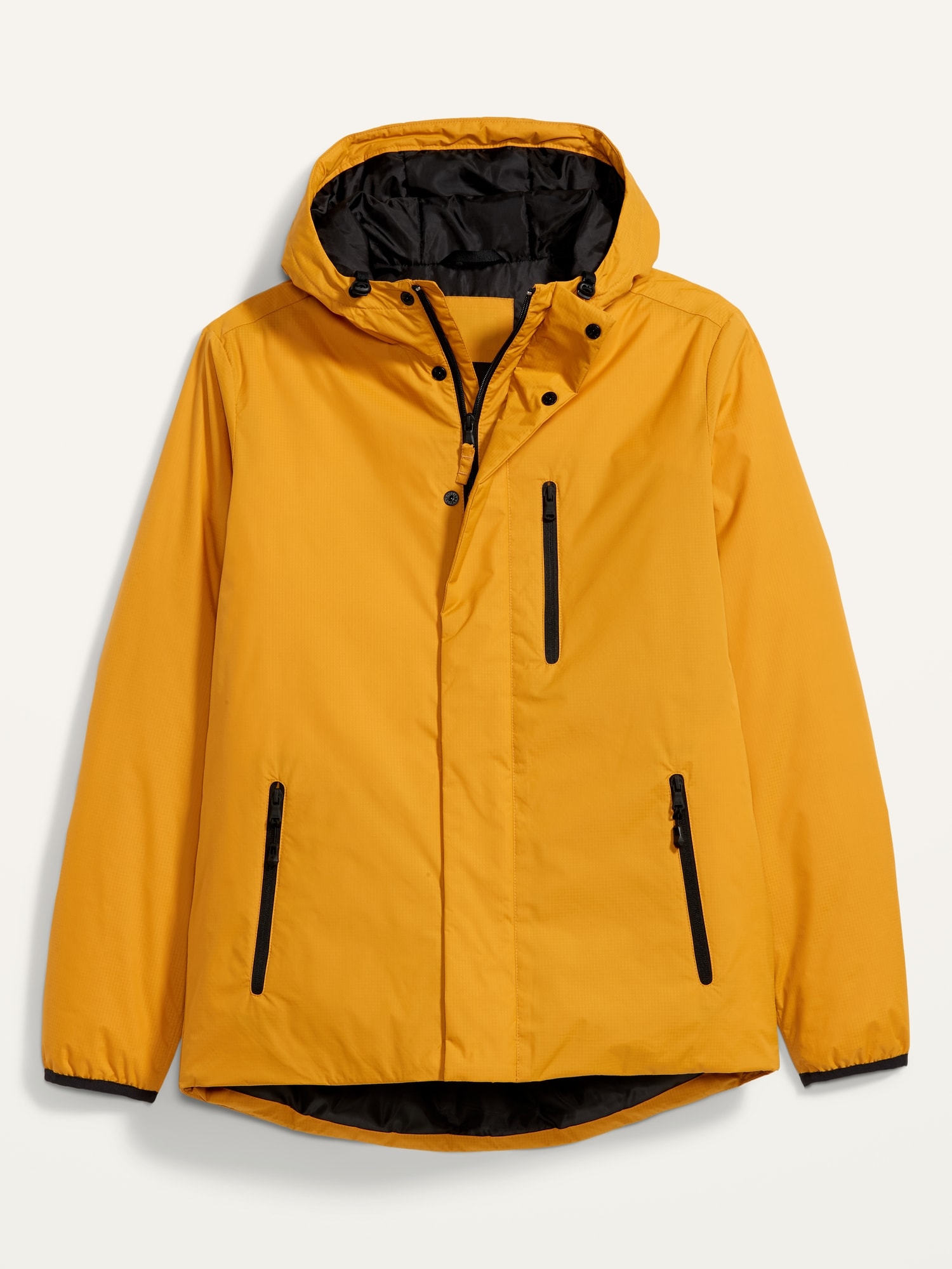 Water-Resistant Nylon Ripstop Hooded Jacket | Old Navy