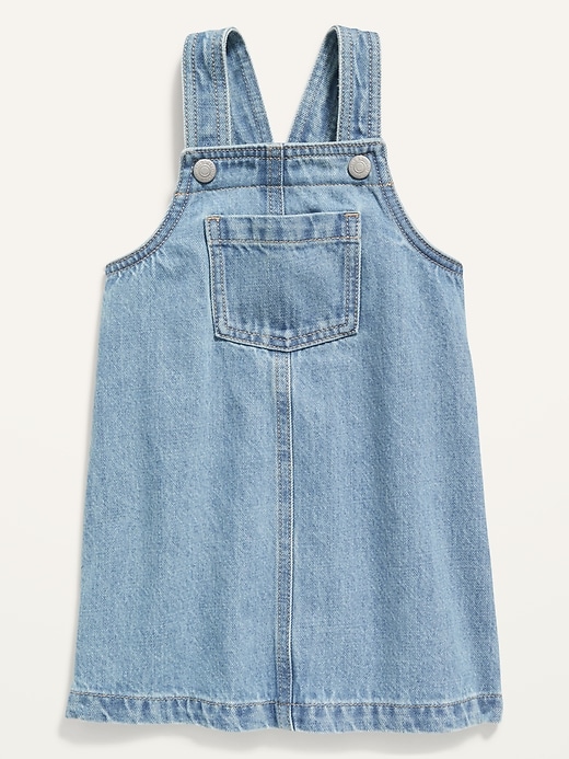 View large product image 1 of 1. Jean Shift Skirtall for Toddler Girls