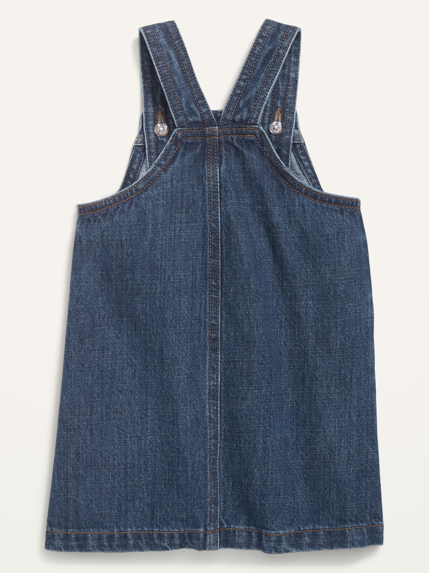 Heart-Patch Jean Skirtall for Toddler Girls | Old Navy