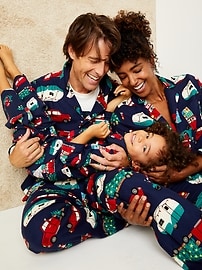 View large product image 3 of 3. Unisex Holiday-Print Pajama Set for Toddler