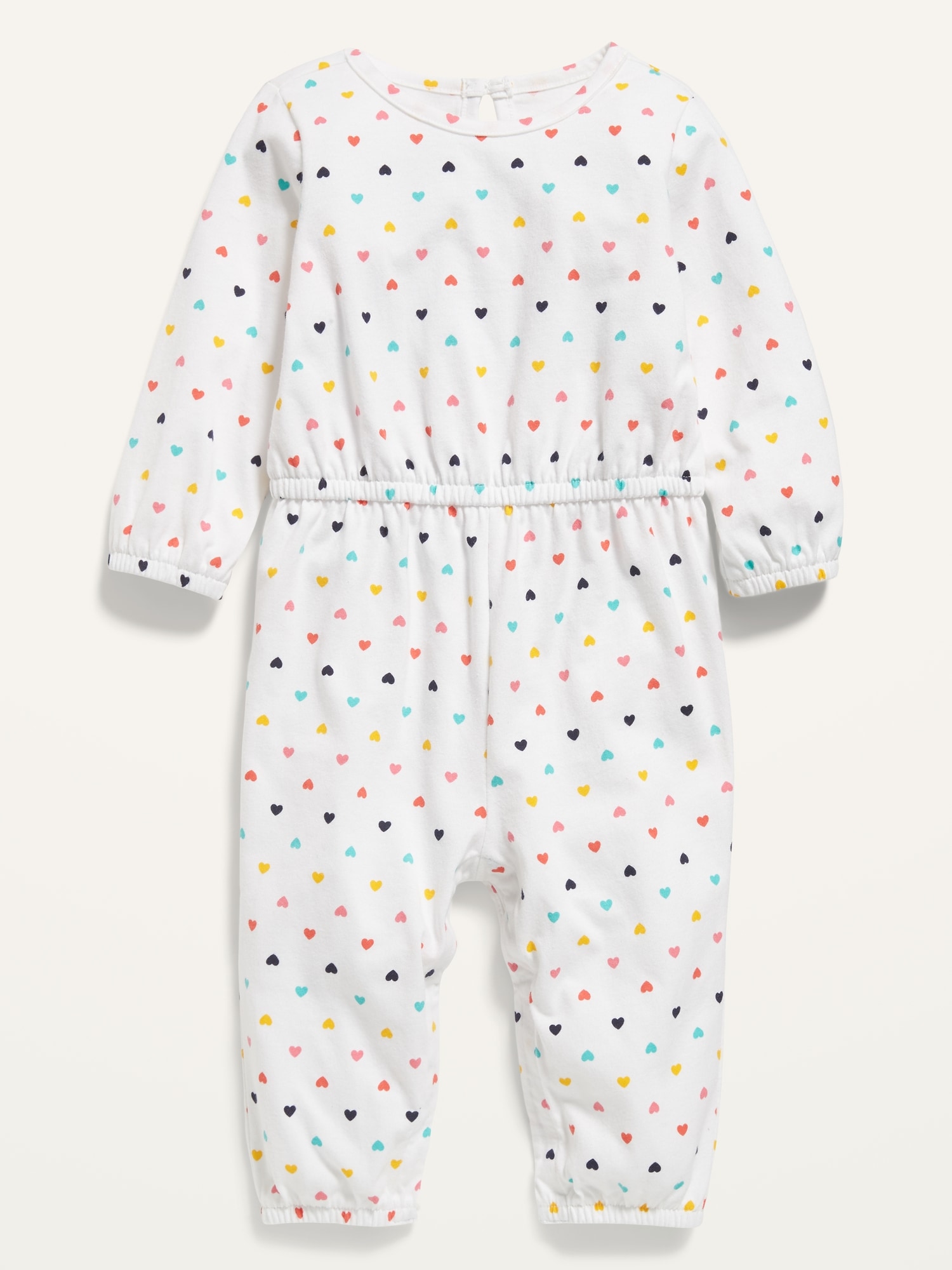 Printed Long-Sleeve Jumpsuit for Baby | Old Navy