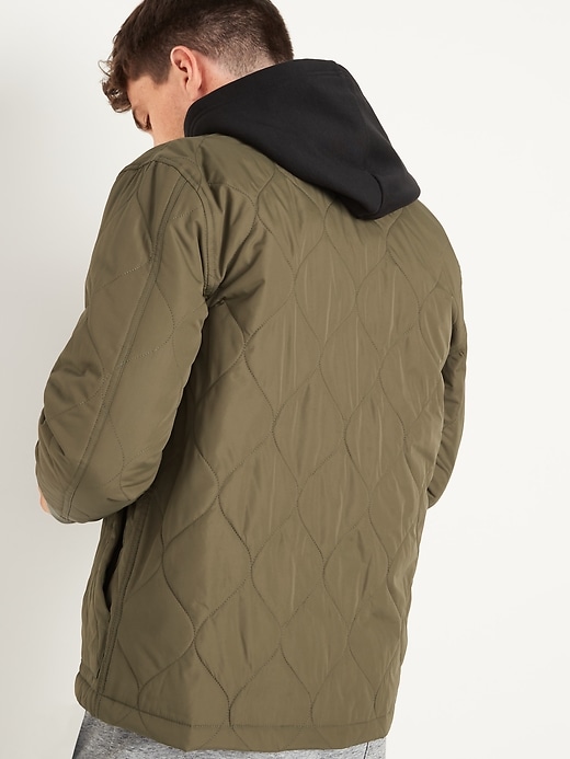 View large product image 2 of 3. Lightweight Water-Resistant Quilted Liner Jacket