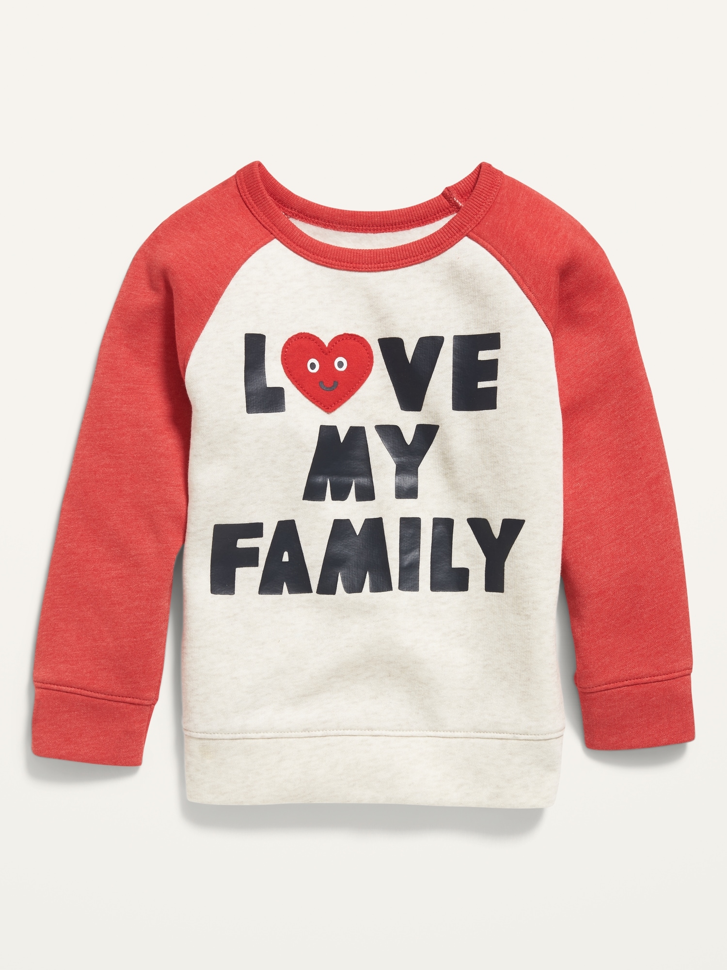 old navy love sweatshirt