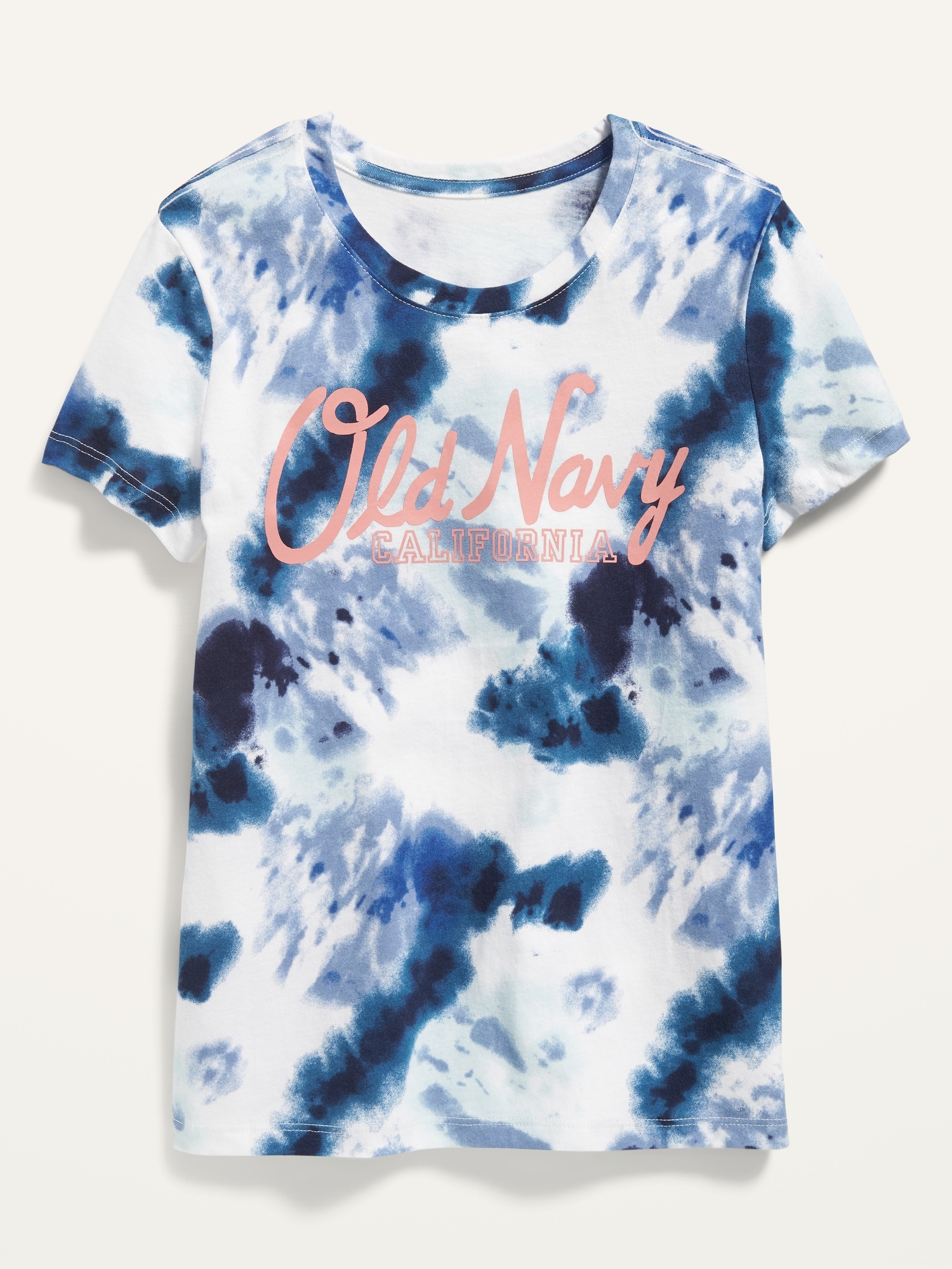 Logo-Graphic Tie-Dye Tee for Girls | Old Navy